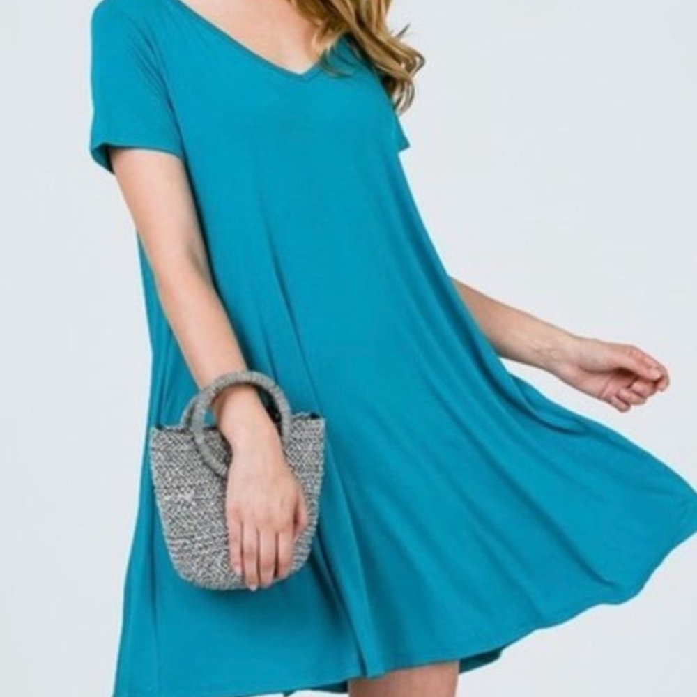 BNWT KeyLime Wear Bamboo Swing Dress